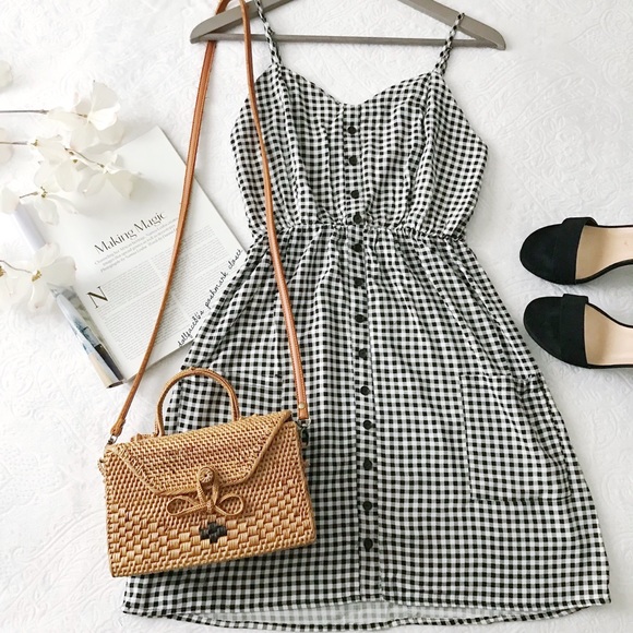 checkered sundress